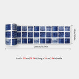 DecoMosaic 3D Mosaik Wandaufkleber – Selbstklebender, wasserdichter Backsplash