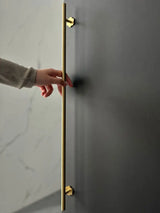 LuxeGrip T-Bar Möbelgriff aus Messing – Extra Lang, Modern & Vielseitig