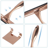 CrystalGlanz Premium – Edelstahl Fensterabzieher für Bad, Küche & Auto