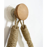 HangEasy Handtuch- und Toilettenpapierhalter aus Seil