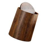 EcoWood Swing Mülleimer mit Schwenkdeckel