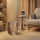 EcoWood Swing Mülleimer mit Schwenkdeckel
