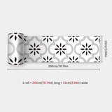 DecoMosaic 3D Mosaik Wandaufkleber – Selbstklebender, wasserdichter Backsplash
