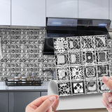 MosaikLux 3D Selbstklebende Mosaik-Wandfliesen – 10er Set