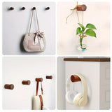 WoodPure Design-Wandhaken – Minimalistischer Garderobenhaken