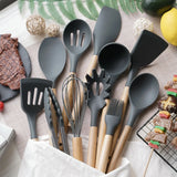 GastroFlex 12-teiliges Silikon-Küchenutensilien-Set