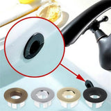 Eleganter Überlaufring „AquaSeal“ – Messing-Abdeckkappe für Waschbecken (22–25 mm)