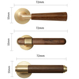 SilentLock Retro Holz-Türschloss