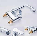 Hochwertige Waschbeckenarmatur mit Mischfunktion und Einhandbedienung aus robustem Messing