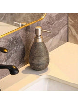 KeramiLux Retro-Seifenspender – Handpumpe aus Keramik für Bad, Küche & WC