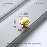 Aurelio PrimeGrip – Premium Möbelgriff aus Vollmessing in Elegantem Gold-Finish