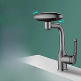 Moderne Waschbeckenarmatur mit Wasserfallfunktion und vier Wasserstrahlmodi