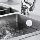WASSERSCHUTZKAPPE PROTECTA – Universelle Überlaufabdeckung für Waschbecken, Badewanne und Spüle