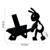FunnyTier Papierrollenhalter – Bad Zubehör Wandhalter | Kreatives Tiermotiv | Platzsparende Lösung