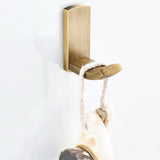 KaiserBronze Antik Messing Bad-Set – 5-teiliges Badezimmer Zubehör mit WC-Bürstenhalter