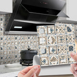 MosaikLux 3D Selbstklebende Mosaik-Wandfliesen – 10er Set