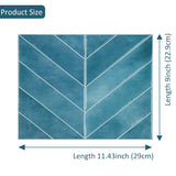 Grote 3D Wandstickers – Peel & Stick Tegels | PET | 10 Vellen | Waterbestendig