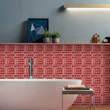 MosaikLux 3D Selbstklebende Mosaik-Wandfliesen – 10er Set