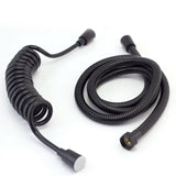 AquaJet Pro Hand-Bidetdusche in Schwarz-Grau-Silber