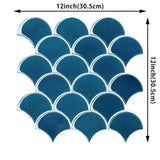 ProTile 3D Fliesenaufkleber – Selbstklebende PVC Wandfliesen, wasser