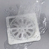 AbflussSchutz Klebefilter zur Haaraufnahme für Dusche und Waschbecken