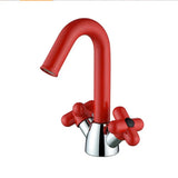 ChromFlow Duo Waschbeckenarmatur – Drehbarer Premium Wasserhahn