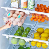 FreshSlide Pro – Transparente Kühlschrank-Schubladenbox