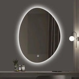 NovaGlow LED Designer Spiegel – Unregelmäßiger Badezimmerspiegel