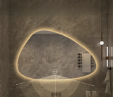 LumaArt LED-Badezimmerspiegel – Designer-Wandspiegel mit LED-Beleuchtung & Unregelmäßiger Form