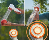 AquaTrail LumiFlow Pro – Tragbare Campingdusche