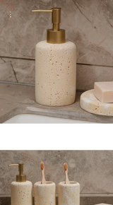 TravellaStone Naturstein Bad-Set