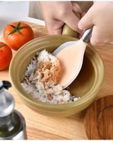 FlexiCook Silikon-Kochlöffel mit Hitzeschutz & Antihaftfunktion