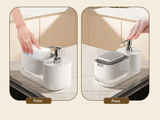 KüchenMaster All-in-One Spülorganizer – Multifunktionaler Seifenspender