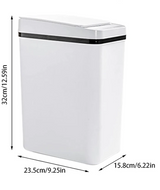CleanSense Sensor-Mülleimer 12L – Berührungslos, Hygienisch & Modern
