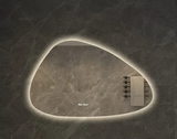 LumaArt LED-Badezimmerspiegel – Designer-Wandspiegel mit LED-Beleuchtung & Unregelmäßiger Form