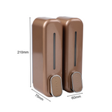 PureABS Elegance Pumpspender – Modernes Nachfüllsystem für Seife & Duschgel im Bad und Gäste-WC
