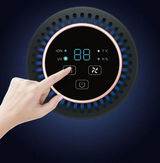 AirPure Compact Multifunktions-Luftreiniger – H13 HEPA, UV, Negativ-Ionen & Aromatherapie