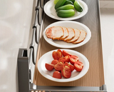 SmartChef – Faltbares 3-in-1 Küchenregal mit Haken