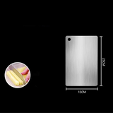 TitanCut Doppelseitiges Edelstahl-Schneidebrett – Antibakteriell & Robust
