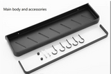 ECKRAUM ORDNUNGSSYSTEM SCHWARZ – Bohrfreie Aluminium