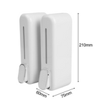 PureABS Elegance Pumpspender – Modernes Nachfüllsystem für Seife & Duschgel im Bad und Gäste-WC
