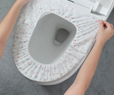 ReiseSauber Einweg-WC-Sitzauflagen aus Naturfasern für hygienischen Schutz unterwegs