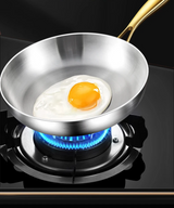 MasterCook Edelstahl-Bratpfanne Profiqualität