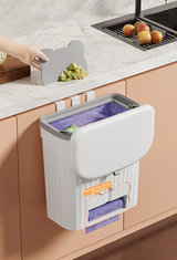PureClean Wandmülleimer – 8,5L / 12L Mit Deckel