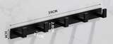 IronMate Edelstahl Wandgarderobe – Multifunktionale Haken