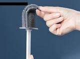 HYGIENEBÜRSTE KOMFORTFLEX – Silikon-Toilettenbürsten-Set mit Wandhalterung