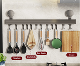 EasyHang Küchen-Wandhakenleiste – Bohrfreies Wandregal