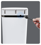CleanSense Sensor-Mülleimer 12L – Berührungslos, Hygienisch & Modern