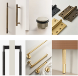 BronzeLine Badezimmer Set Messing – Antik Design Wandaccessoires | Handtuchhalter & Haken | Stilvolle Badorganisation