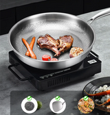 TitanEdge Prime – Premium Titan-Bratpfanne mit Hammerschlag-Struktur
